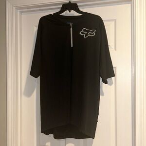 FOX Racing Men’s Black Lightweight Short Sleeve Half Zip Pullover XXL